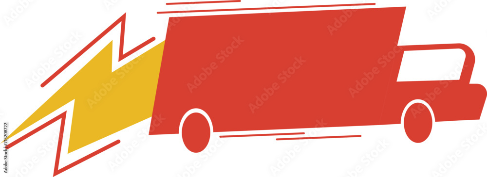 Obraz premium Hand Drawn Delivery
