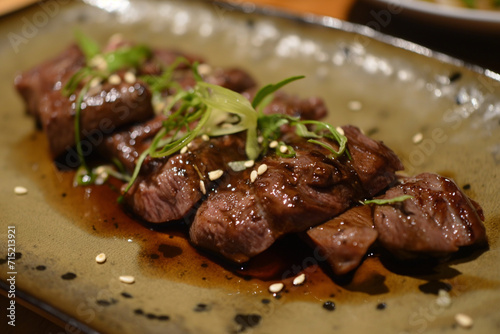 Grilled House Aged Beef Tongue
