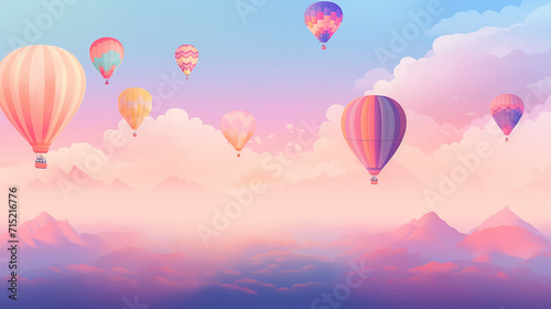 hot air balloons wallpaper background