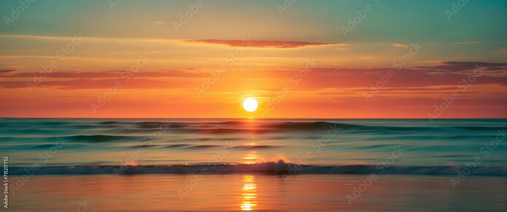 sunset and tropical island retro colors eighties and nineties style gradient wallpaper