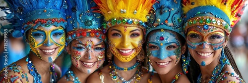 Barranquilla Colombia Participants Carnival, Background HD, Illustrations
