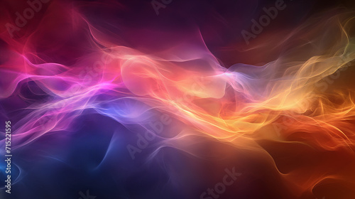 Abstract Background Featuring Multicolored Energy Flow  Unleashing a Dynamic Tapestry of Lively and Energetic Visuals