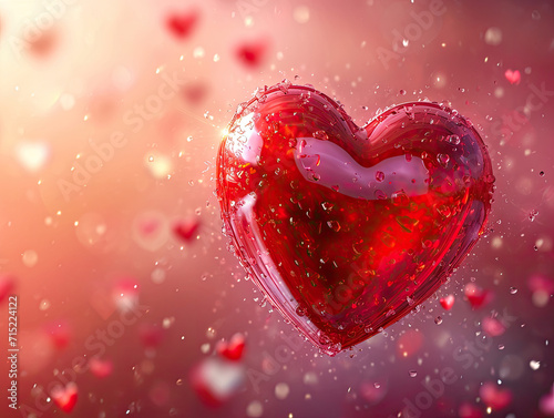 Valentines day background   Bright color   ultra realistic