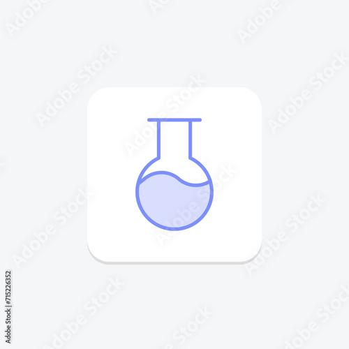 Hypothesis color outline icon , vector, pixel perfect, illustrator file
