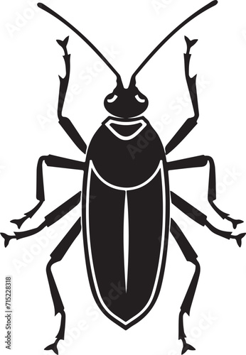 German cockroach silhouette