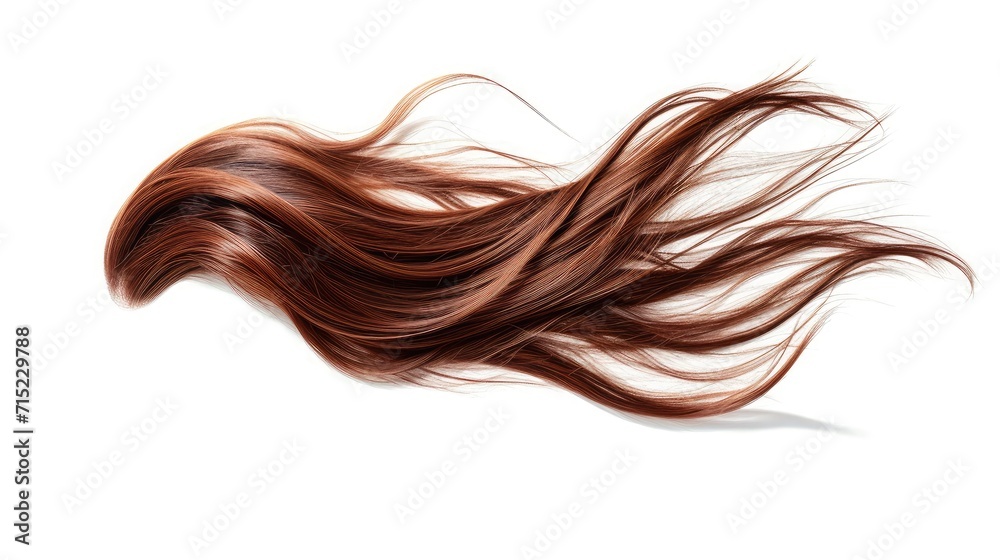Long straight Wig hair style fly fall explosion. Brown woman wig hair float in mid air. Straight brown wig hair wind blow cloud throw. White background isolated Long straight Wig hair style fly fall explosion. Brown woman wig hair float in mid air. Straight brown wig hair wind blow cloud throw. White background isolated