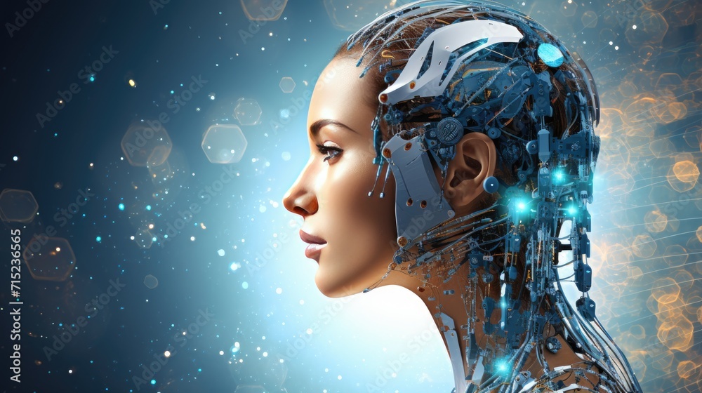 Artificial intelligence in personalized marketing strategies solid background Artificial intelligence in personalized marketing strategies solid background