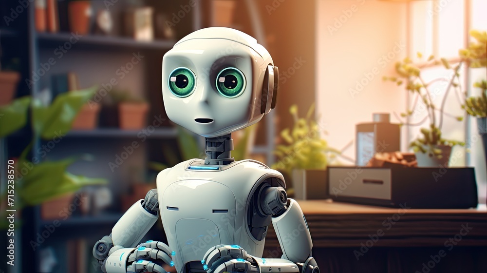 Robotics in healthcare assistance solid background Robotics in healthcare assistance solid background