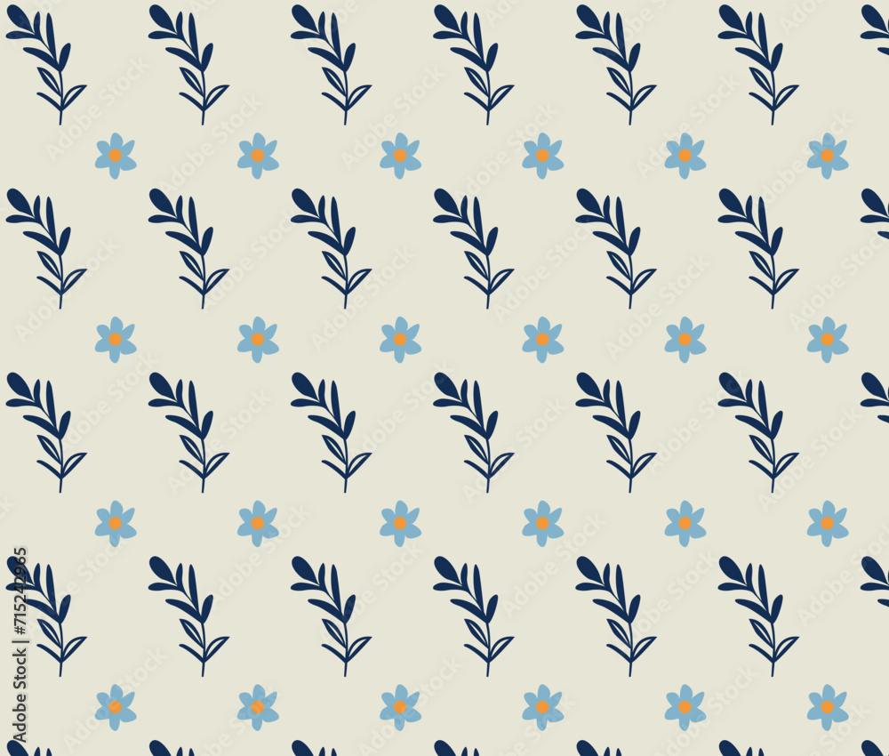 Vector floral flowers pattern design background Vector floral flowers pattern design background