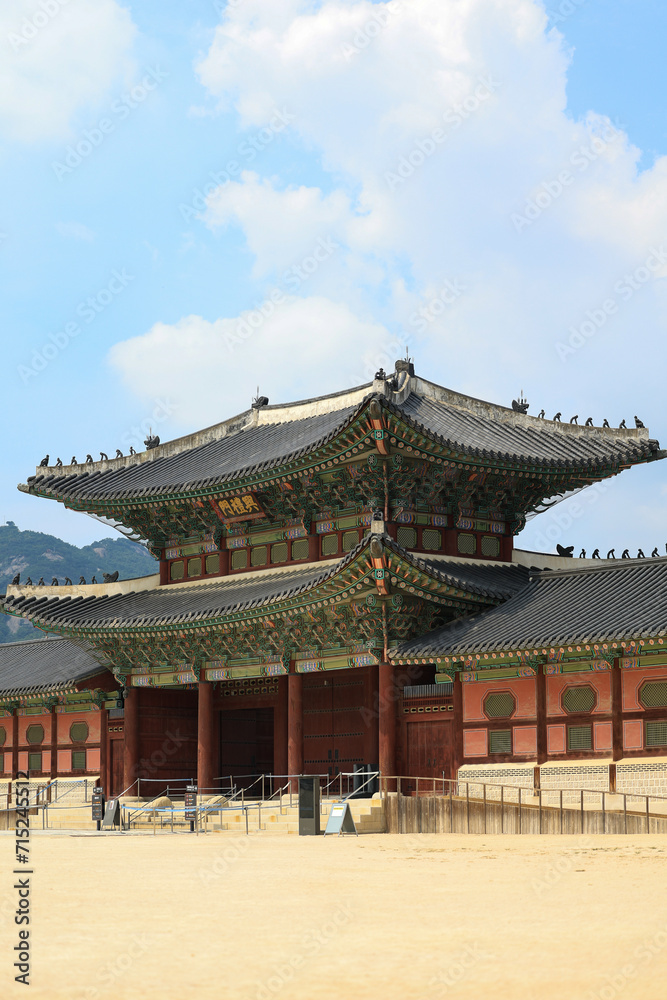 한국 전통 경복궁 Korean Traditional Palace