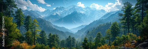 Manali Himachal Pradesh, Background HD, Illustrations photo
