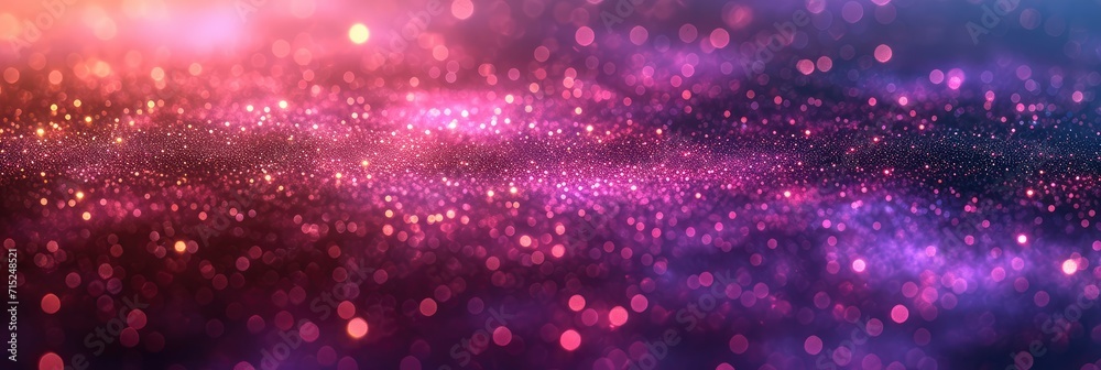 Purple Glitter Lights Texture Bokeh Background, Background HD, Illustrations