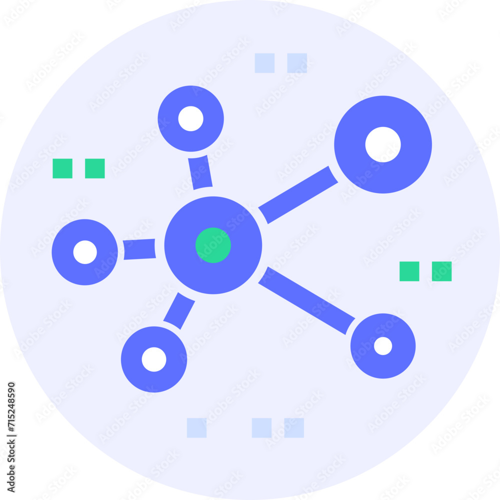 connect network modern icon illustration connect network modern icon illustration