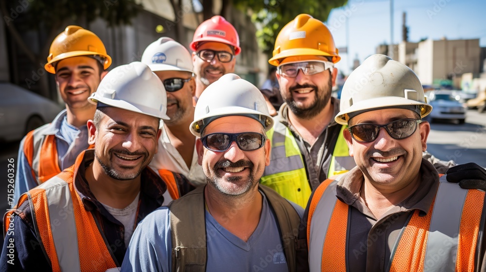 _A_group_of_smiling_construction_workers_wearing_uniform taking group photo real 4k high quality image _A_group_of_smiling_construction_workers_wearing_uniform taking group photo real 4k high quality image