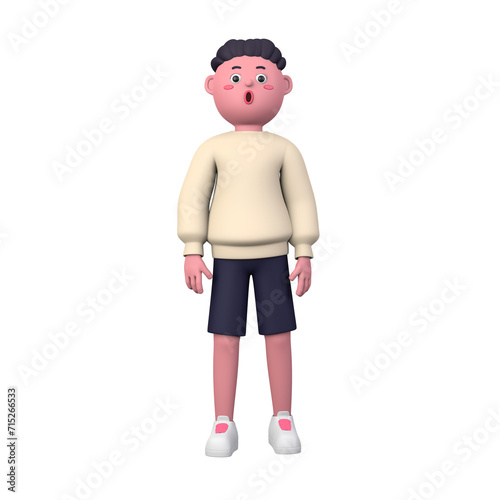 3D character object Illustration design rendering 