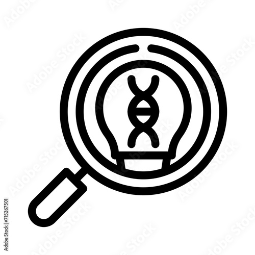 genetic line icon