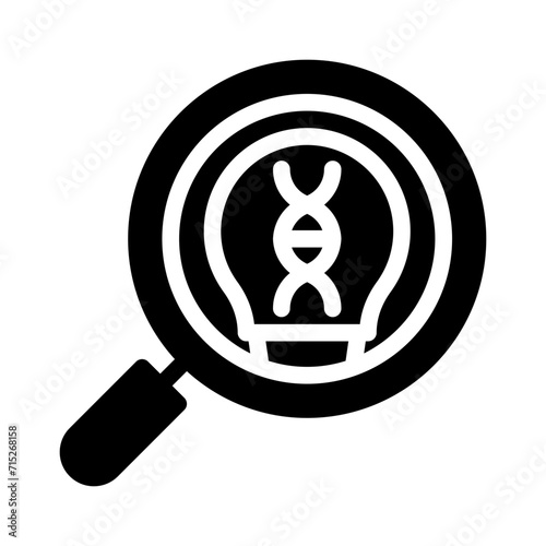 genetic glyph icon
