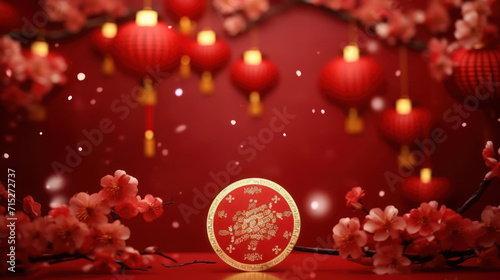 Chinese New Year background.