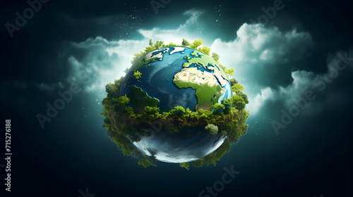 Environmental protection background, world environment day background, protect the environment © ting