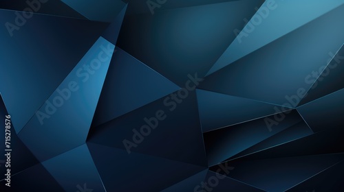 Dark blue abstract modern background for design, Ai Generated.
