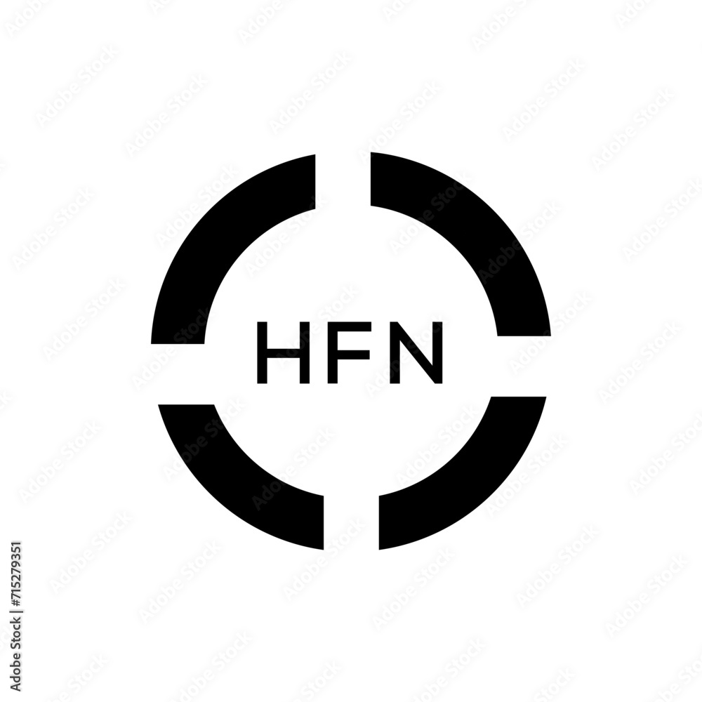 HFN Letter logo design template vector. HFN Business abstract connection vector logo. HFN icon circle logotype.
HFN Letter logo design template vector. HFN Business abstract connection vector logo. HFN icon circle logotype.