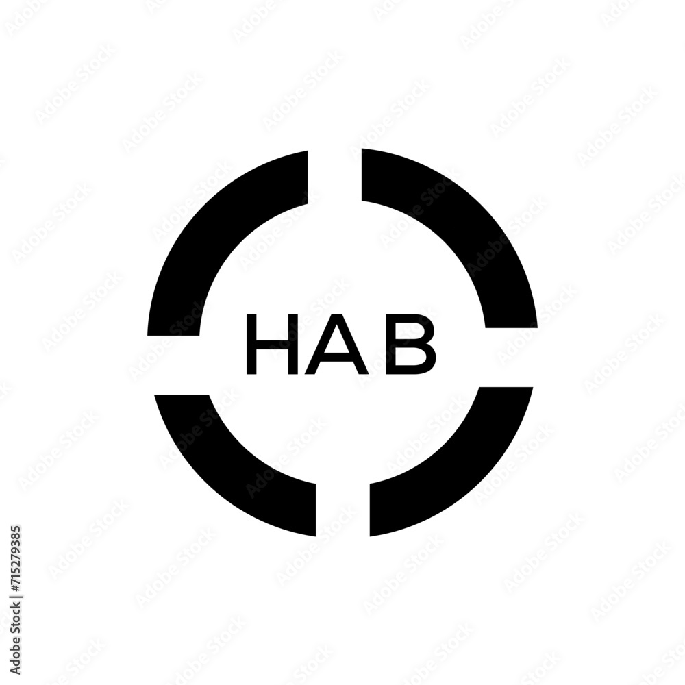 HAB Letter logo design template vector. HAB Business abstract connection vector logo. HAB icon circle logotype.
HAB Letter logo design template vector. HAB Business abstract connection vector logo. HAB icon circle logotype.