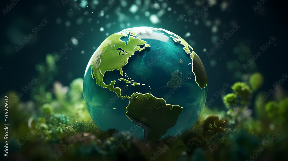 World environment day concept ecology protection environment, environmental protection background