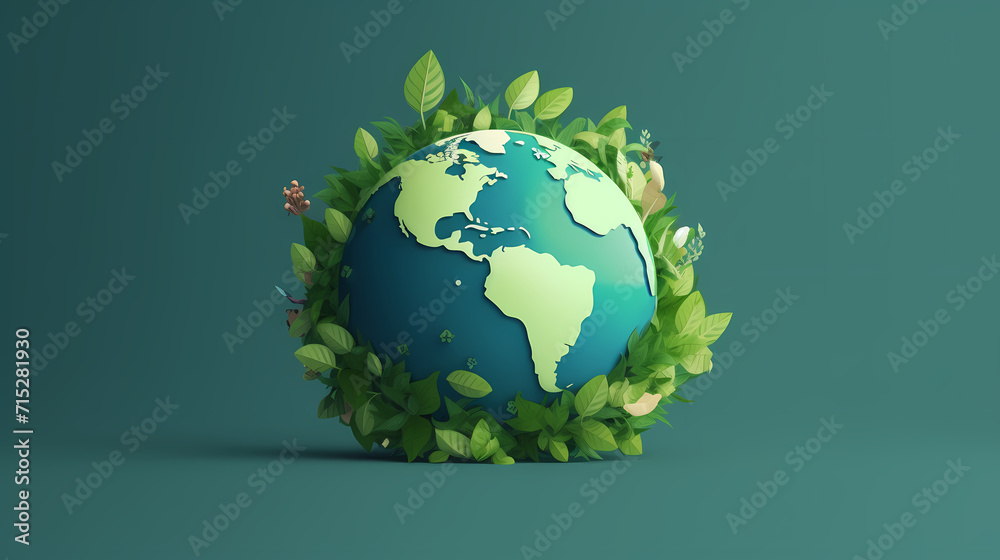 World environment day concept ecology protection environment, environmental protection background