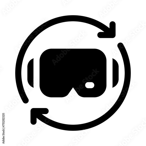 vr glyph icon