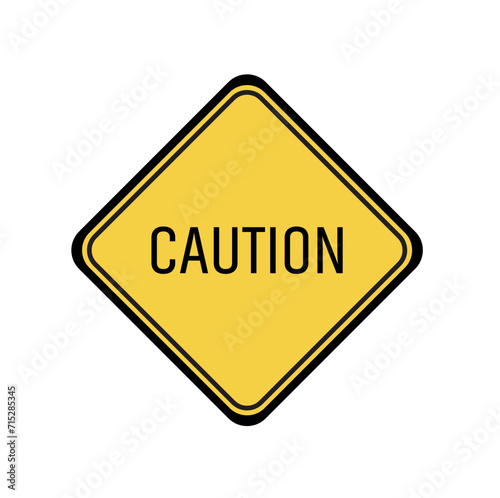 caution sign	