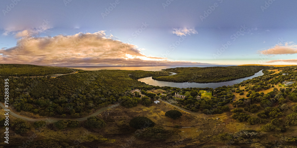 High resolution sunset Margaret river Australie 