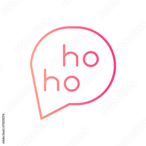 hohoho gradient icon