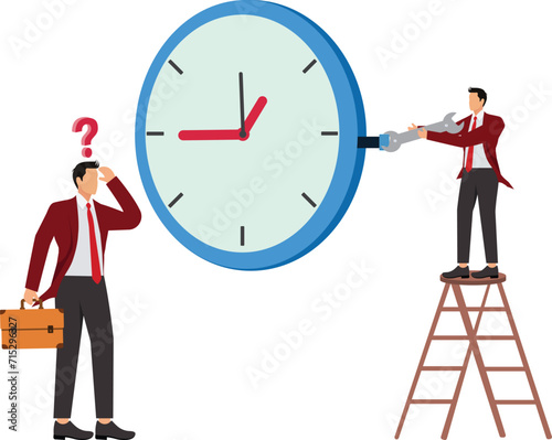 Someone who wants to change time, Businessman