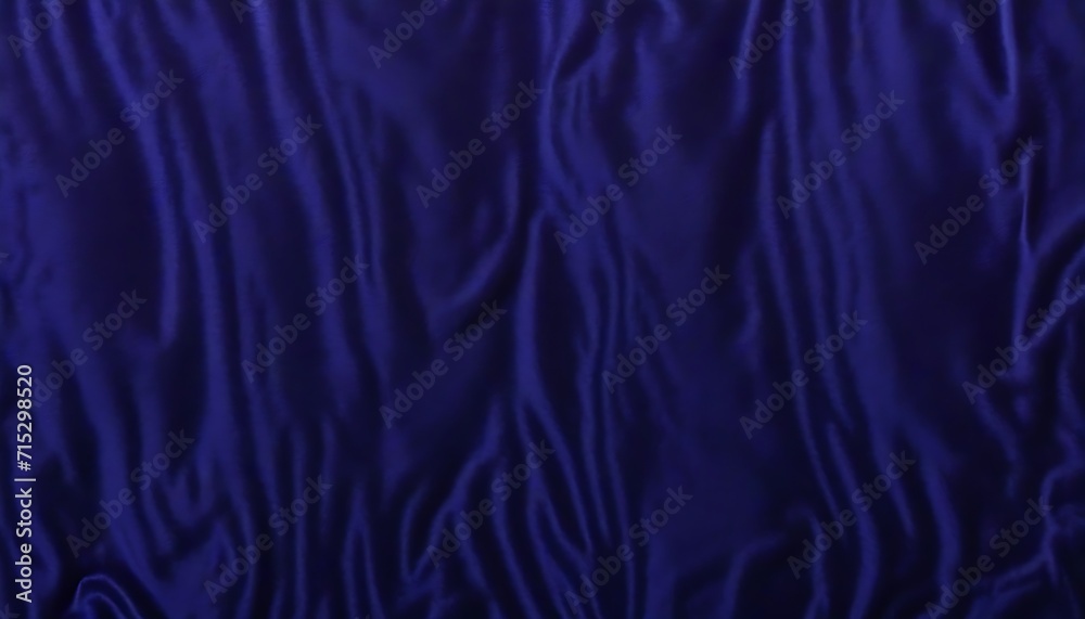 Electric blue silk wavy background 