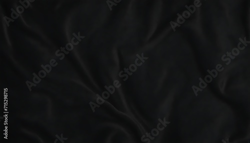 Wavy black silk background 