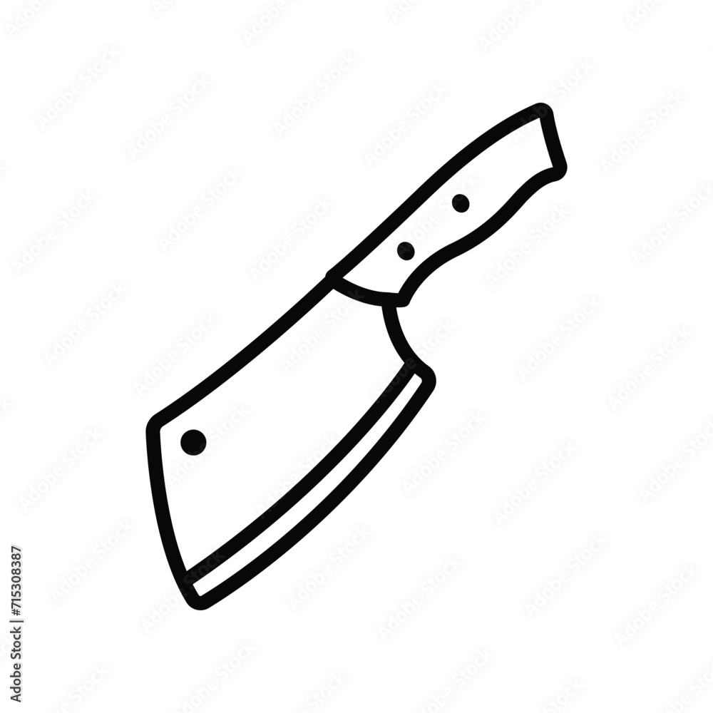 butcher knife icon vector design template simple and clean butcher knife icon vector design template simple and clean