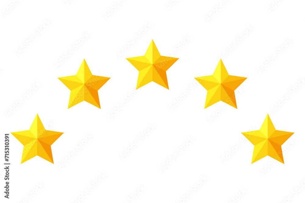 Star Rating Review Comment Sticker