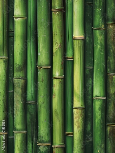 Green bamboo background texture © Lubos Chlubny