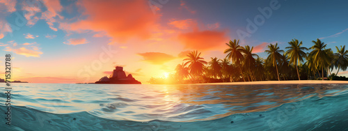 Island Overture: The Tropics' Dusk Serenade