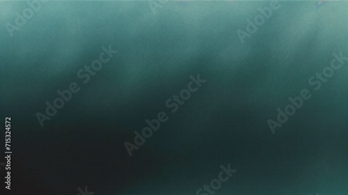 Dark green mint sea teal jade emerald turquoise light blue abstract background. Color gradient blur. Rough grunge grain noise. Brushed matte shimmer. Metallic foil effect. Design. Template. Empty. photo