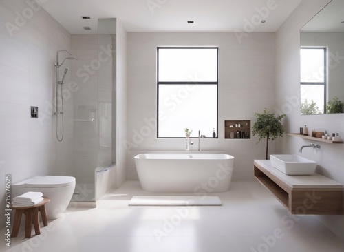 modern bathroom interior