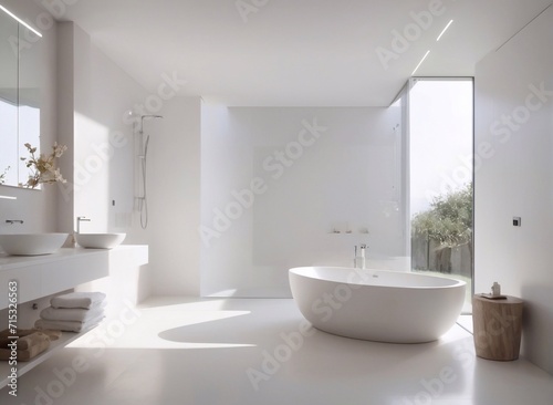 modern bathroom interior