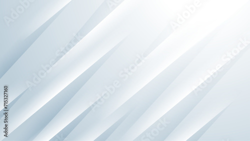 White background abstract art vector illustration with shapes. White vector presentation background for poster, banner, wallpaper, mockup, flyer, and report