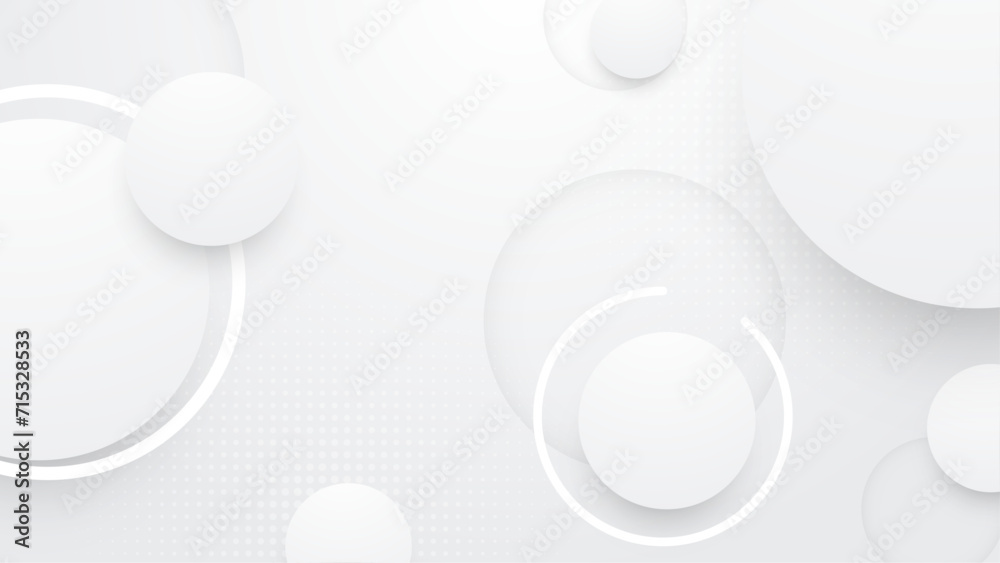 White vector gradient abstract background design. White vector presentation background for poster, banner, wallpaper, mockup, flyer, and report White vector gradient abstract background design. White vector presentation background for poster, banner, wallpaper, mockup, flyer, and report