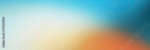 Abstract color gradient background grainy orange blue yellow white noise texture backdrop banner poster header cover design
