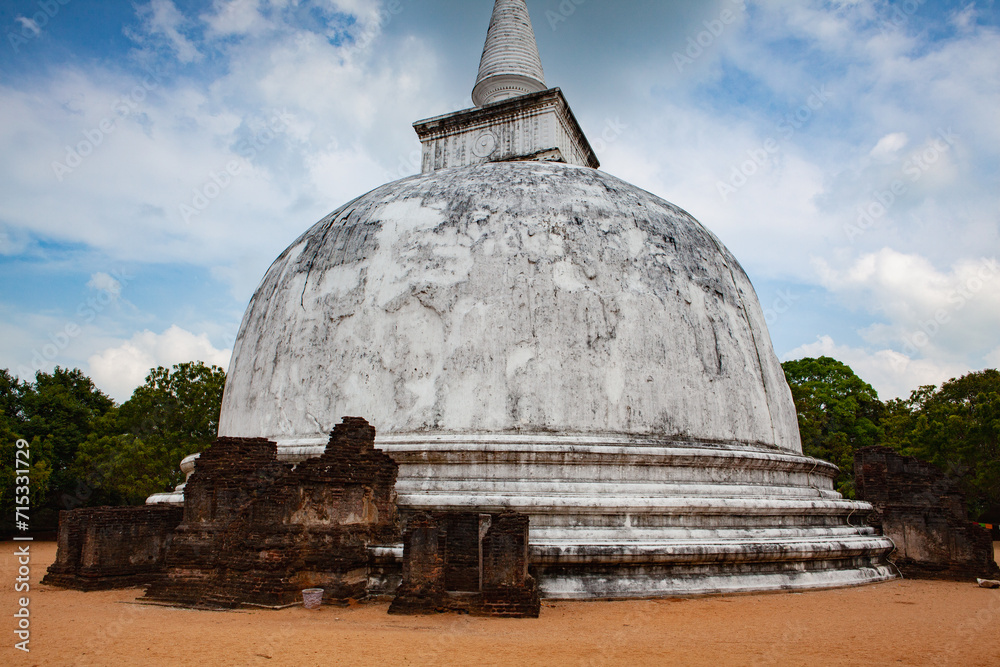 The Somawathiya Chaitya is a Buddhist Stupa situated in the anci