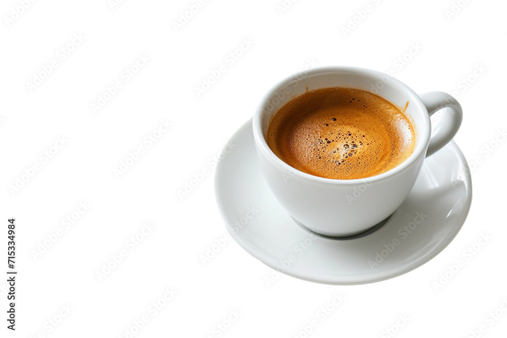 Naklejka premium espresso isolated on transparent background