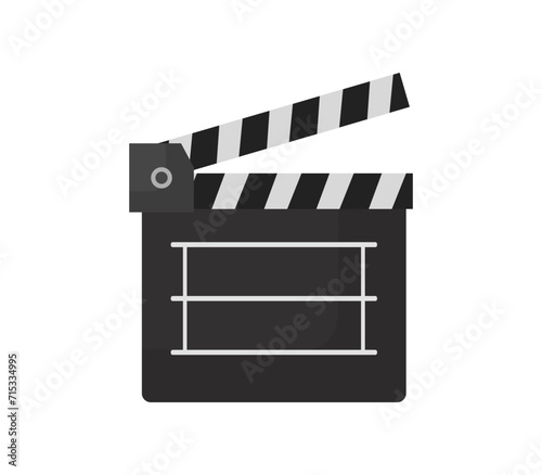 Vector of a film slate