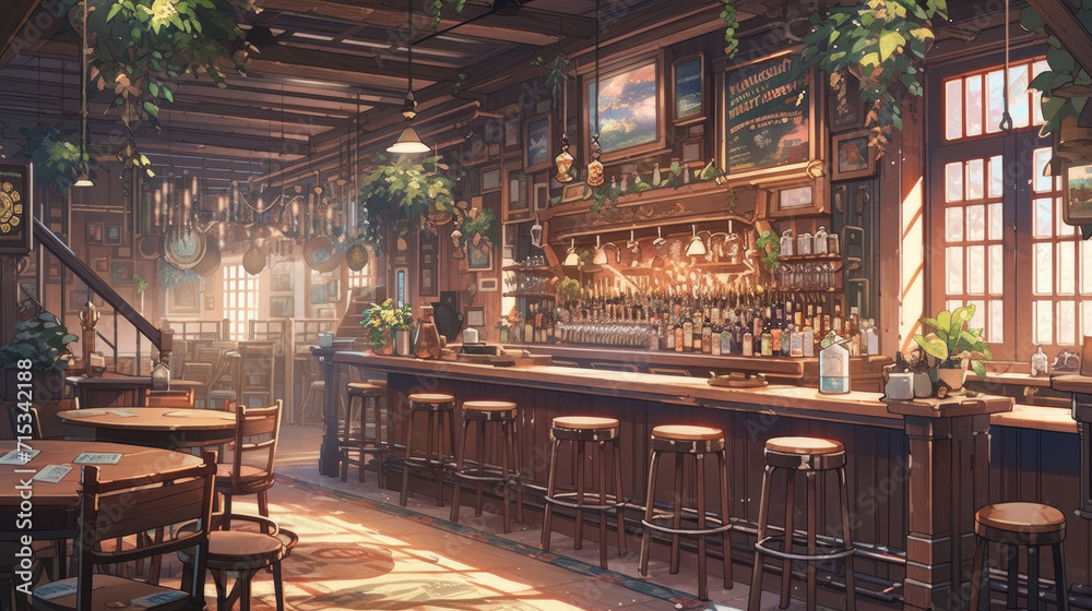 old pub bar scene old pub bar scene