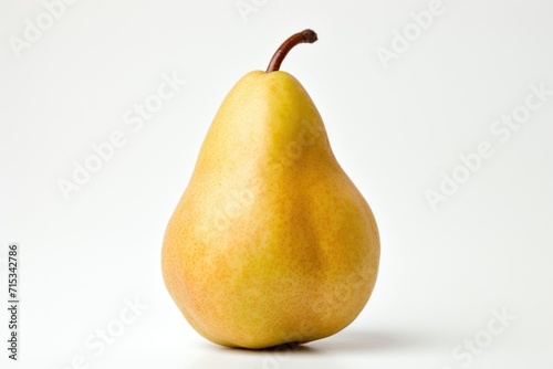 pear on white background

